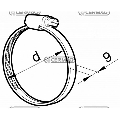 FASCETTA STRING. D. 8-12 BANDA 9