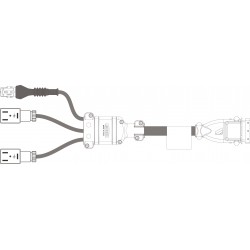 CAVO FINALE 5V+G+P 5 MT (46696)