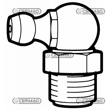 INGRASSATORE 8X1,25 A 90°