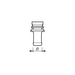 RACCORDO PG. D.13 X VALV. 463 C/OR