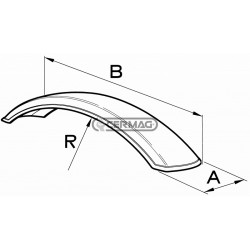 PARAFANGO IN GOMMA D RUOTA 24"-28"20"-30