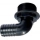 RACCORDO CURVO 3/4" M. D-16