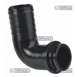 RACCORDO PTG. CURVO 90° D. 3/4" M.